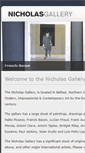 Mobile Screenshot of nicholasgallery.co.uk